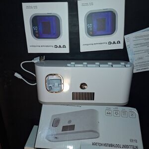 Family Household Smart toothbrush UV holders 3 separate units 2x single- 1 Large